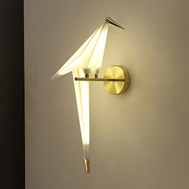 LED intégrées, nouveauté moderne/contemporaine, caractéristique galvanisée Vintage pour Style Mini, appliques murales à lumière ambiante