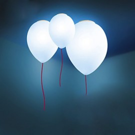 Ballon créatif contemporain et contracté de 15x20Cm, lumière de dôme absorbante, lampe Led