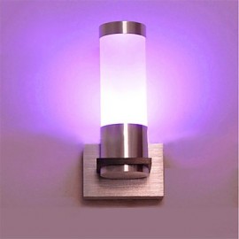 AC85-265 1 LED Fonctionnalité de nouveauté LED intégrée pour ampoule de style mini multi-abat-jour incluseLumière ambiante Appliques murales Lampe murale