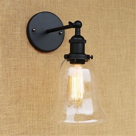 Country Retro Fonctionnalité galvanisée pour ampoule de style mini incluse Protection des yeux Appliques murales à lumière ambiante