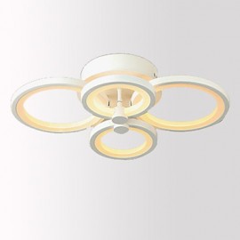 110V ou 220V 42W Led Flush Mount/ Moderne/Contemporain / Peinture Métal / Chambre / Salle à manger / Cuisine / Chambre d'enfant