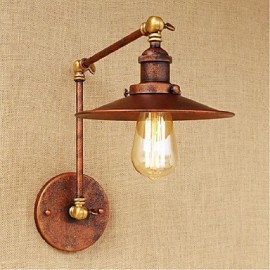 40W E27 bras Long demi-rouillé industriel rétro nostalgique rétractable applique murale pliante applique murale