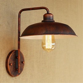 40W E26/E27 créatif rétro moderne populaire moderne chambre chevet hôtel Simple lampe en fer