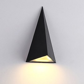 LED intégrées nouveauté moderne/contemporaine pour ampoule de style mini incluse, lumière ambiante, applique murale, applique murale extérieure étanche.