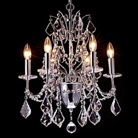 Moderne/Contemporain Traditionnel/Classique Country Chrome Caractéristique pour Cristal MétalSalon Chambre Salle à manger Salle de jeux Lustre