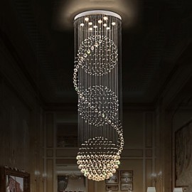 Lustres de plafond en cristal modernes, luminaire suspendu d'intérieur, luminaires suspendus