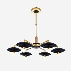 Lustre personnalisé à 6 lumières pour chambre à coucher, salon, salle d'étude/bureau, salle à manger