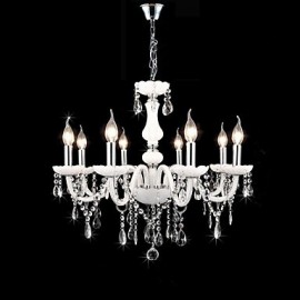 Moderne/Contemporain Traditionnel/Classique Autres Caractéristique pour Cristal Style Bougie VerreSalon Chambre Salle à manger Étude Lustre