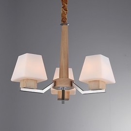 Caractéristique galvanisée moderne/contemporaine pour LED bois/bambou salon chambre salle à manger cuisine salle d'étude/lustre de bureau