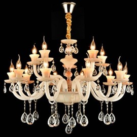 Caractéristique galvanisée moderne/contemporaine traditionnelle/classique pour cristal de style mini en métal, salle à manger, salle d'étude/lustre de bureau