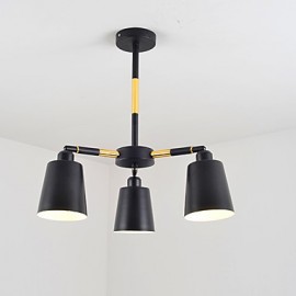 Lampe suspendue 60W, peinture traditionnelle/classique, pour Mini Style bois/bambou, salon/chambre à coucher/salle à manger/étude