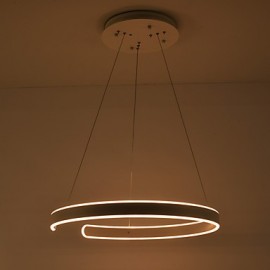 Lampe de lustre LED de personnalité d'atmosphère créative simple d'Europe du Nord pour le salon/salle de cantine/chambre à coucher décorer l'appareil d'éclairage