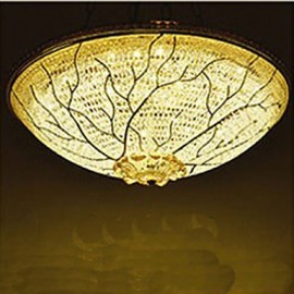 Lustre de plafond acrylique européen à LED