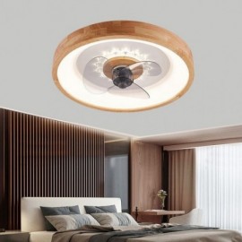 Ventilateur de plafond à onduleur moderne avec lumières, lampe de ventilateur de plafond télécommandée