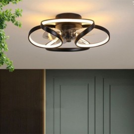 Ventilateur de plafond unique et ventilateur de plafond moderne léger avec lumières