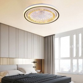 Ventilateur de plafond intelligent avec lumière, décoration de cuisine à gradation continue