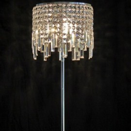 Nouveau Lampadaire en cristal moderne de luxe