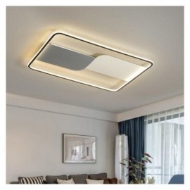 Plafonniers modernes luminaire rectangulaire encastré plafonniers 90*60 cm