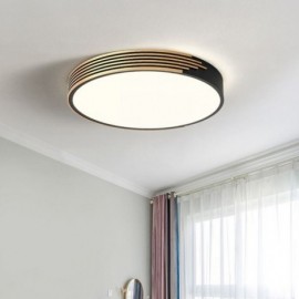 Lampe d'éclairage circulaire de plafonnier encastré moderne