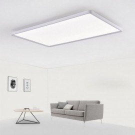 Panneau lumineux nordique encastré, lampe Super fine, plafonnier blanc 42W