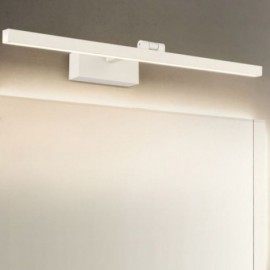 Miroir de Style nordique, Angle de lumière avant réglable, applique murale pour salle de bain