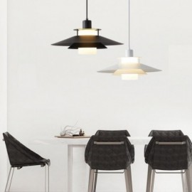 Lampe suspendue en aluminium nordique, éclairage de plafond minimaliste moderne