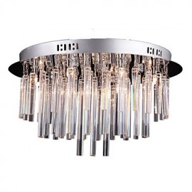 Lustre en cristal moderne avec 12 lumières