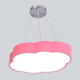 Lampe suspendue moderne et Simple en forme de nuage, éclairage créatif de dessin animé