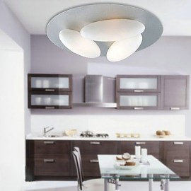 Plafonnier moderne avec 3 lumières (base d'ampoule G9)