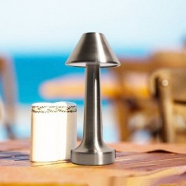 Lampe de bureau tactile, mini lampe de table blanc chaud