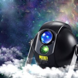 Lampe de Projection de ciel étoilé rotative, veilleuse, haut-parleur Bluetooth