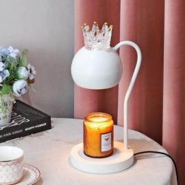 Lampe chauffe-bougie moderne, lanterne de fusion de cire, bougie parfumée de haut en bas