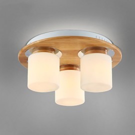 Plafonniers modernes en bois originaux d'intense luminosité pour le style campagnard de chambre à coucher de salon