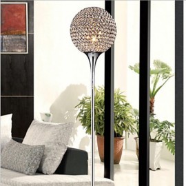 Lampadaire sphérique en cristal 40W, moderne et créatif, envoyer une ampoule E27