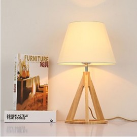 Lampe de chevet, lampe, lampe de bureau, lampe d'étude européenne en bois massif