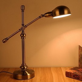 Lampe de luxe en cuivre rétro américain