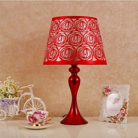 Grande lampe de bureau rouge pour salle de mariage