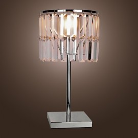 Lampe de table en cristal moderne dans un style simple