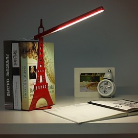 34.6*14.5*36.8CM mode créative économie d'énergie personnalité Paris tour Eiffel modèle lampe de bureau lumière Led