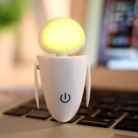 3*3*6CM cadeau de noël créatif Robot Eva modèle Usb petite veilleuse lampe personnalité lampe lumière Led